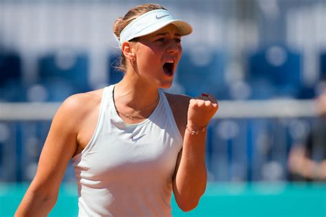 Marta Kostyuk: 'I was the first who broke through and I .